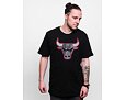 Triko New Era NBA Outline Logo Tee Chicago Bulls Black/Red