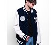 Bunda New Era Heritage Varsity Jacket New York Yankees Oceanside Blue / Off White