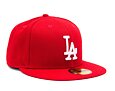 Kšiltovka New Era - MLB Basic 59FIFTY - LA Dodgers - Scarlet / White