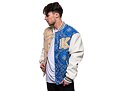 Bunda Karl Kani Retro Patch Paisley Block College sand/blue/off white