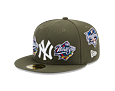 Kšiltovka New Era 59FIFTY MLB 5 Olive WS New York Yankees New Olive / White