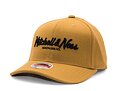 Kšiltovka Mitchell & Ness - Branded Pinscript Classic Red - Tan