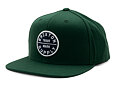 Kšiltovka Brixton - Oath Iii Snapback - Pine Needle/Pine Needle