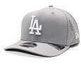 Kšiltovka New Era - MLB Perforated 9SEVENTY Stretch-Snap - LA Dodgers - Grey