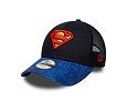 Dětská Kšiltovka New Era - Seasonal Superman 9FORTY - Azure