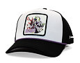 Kšiltovka Capslab - Beetlejuice Trucker - It's Showtime Character Patch - White / Black