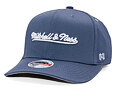 Kšiltovka Mitchell & Ness - Branded Script Stretch  - Periwinkle Blue