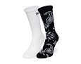 Ponožky New Era - Paisley Crew Socks 2pk - White / Navy