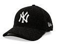 Kšiltovka New Era - MLB Melton Wool 9FORTY - NY Yankees - Black / White