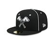 Kšiltovka New Era - MiLB Theme Nights 59FIFTY - Montgomery Biscuits - Crossed Utensils Logo - Black