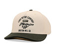 Kšiltovka Brixton - Ford Mustang Snapback - Wimbledon White