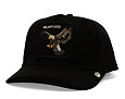 Kšiltovka Goorin - Suede Represent Eagle Trucker - Black
