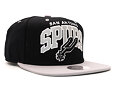 Kšiltovka Mitchell & Ness Team Arch 2 Tone Snapback San Antonio Spurs Black / Grey