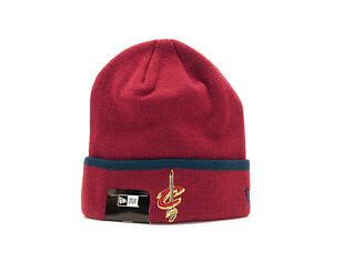 Kulich New Era Team Cuff Knit Cleveland Cavaliers Official Team Colors