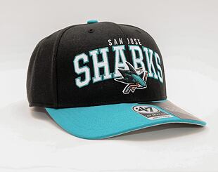 Kšiltovka 47 Brand San José Sharks McCaw MVP DP Black/Teal