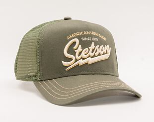 Kšiltovka Stetson Trucker Cap American Heritage Classic Olive 7751171