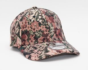 Kšiltovka New Era 9FORTY Woven Floral Strapback Brown