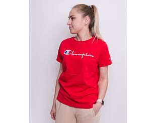 Dámské Triko Champion Crewneck T-shirt 110992 BYR Scarlet
