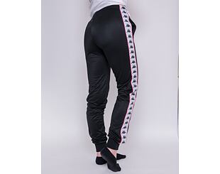 Dámské Tepláky Kappa 222 Banda Wrastoria Slim C1A Black/Pink/White