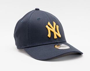 Dětská Kšiltovka New Era 9FORTY Kids MLB League Essential New York Yankees Strapback Navy / Gold