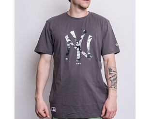 Triko New Era MLB Camo Pack Infill New York Yankees Graphite / Urban Camo