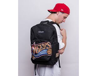 Batoh Mitchell & Ness Philadelphia 76ers Backpack Black