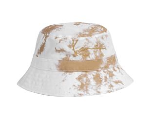 Klobouk Karl Kani Signature Tiedye Bucket Hat KA213-012-1 Sand/ White