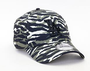 Kšiltovka New Era 9FORTY MLB All-Over Print Camo Los Angeles Dodgers Olive