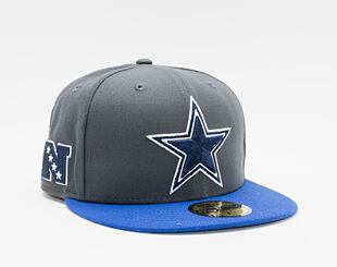 Kšiltovka New Era 59FIFTY NFL Official Team Colors Dallas Cowboys Grey
