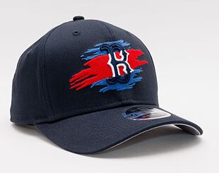 Kšiltovka New Era 9FIFTY Stretch-Snap Tear Logo Boston Red Sox Snapback Navy