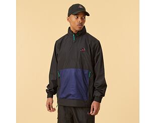 Bunda New Era Contemporary Cargo Windbreaker Black / Muave Blue