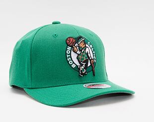 Kšiltovka Mitchell & Ness Team Ground 2.0 Stretch Snapback Boston Celtics Green