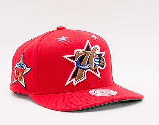 Kšiltovka Mitchell & Ness 97 Top Star Snapback HWC Philadelphia 76ers Red