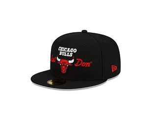 Kšiltovka New Era 59FIFTY NBA Just Don Chicago Bulls Black