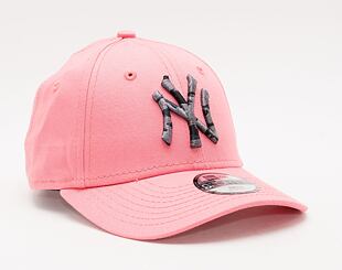Dětská kšiltovka New Era 9FORTY Kids MLB Camo Infill New York Yankees Strapback Pink