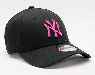 Kšiltovka New Era 9FORTY MLB League Essential New York Yankees Strapback Black