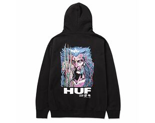 Mikina HUF x MARVEL Weapon X Hoodie Black