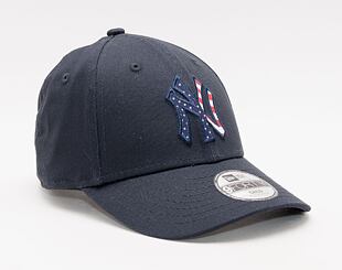 Dětská kšiltovka New Era 9FORTY Kids MLB Wild Camo New York Yankees Strapback Navy