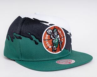 Kšiltovka Mitchell & Ness Paintbrush Snapback HWC Boston Celtics White / Green