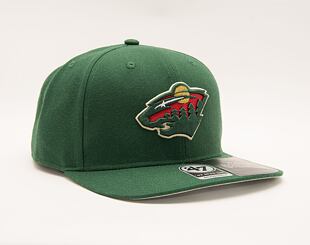 Kšiltovka 47 Brand Minnesota Wild Cold Zone ‘47 MVP DP Dark Green