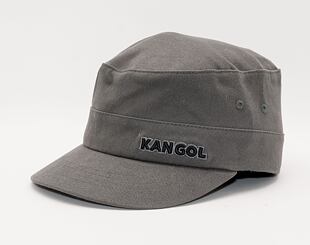 Kšiltovka Kangol - Cotton Twill Army Cap - Grey