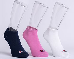 Ponožky Champion 3pk Sneaker Socks FUP/WHT/NNY