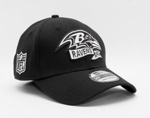 Kšiltovka New Era 39THIRTY NFL22 Sideline Baltimore Ravens Black / White