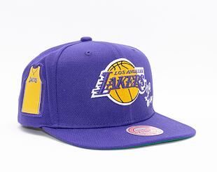 Kšiltovka Mitchell & Ness JERSEY LOVE SNAPBACK LOS ANGELES LAKERS Purple