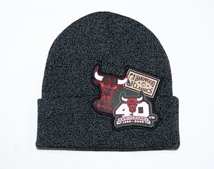 Kulich Mitchell & Ness XL LOGO PATCH KNIT HWC Chicago Bulls Black