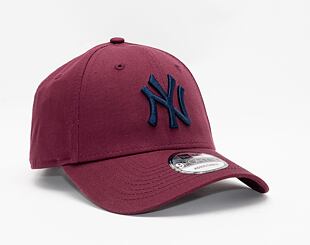Kšiltovka New Era 9FORTY MLB League Essential New York Yankees Maroon