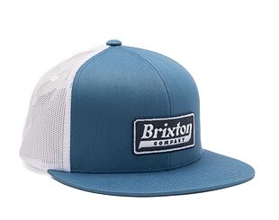Kšiltovka Brixton Steadfast HP Mesh Cap Pacific Blue / White