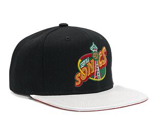 Kšiltovka Mitchell & Ness NBA SSBSTS SNAPBACK HWC SUPERSONICS Black