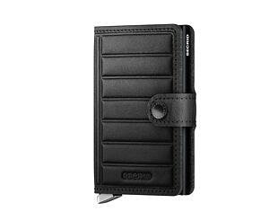 Secrid Premium Miniwallet Emboss Lines Black