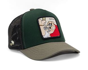 Kšiltovka Capslab Duck Tales - Beagle Boys Trucker Olive